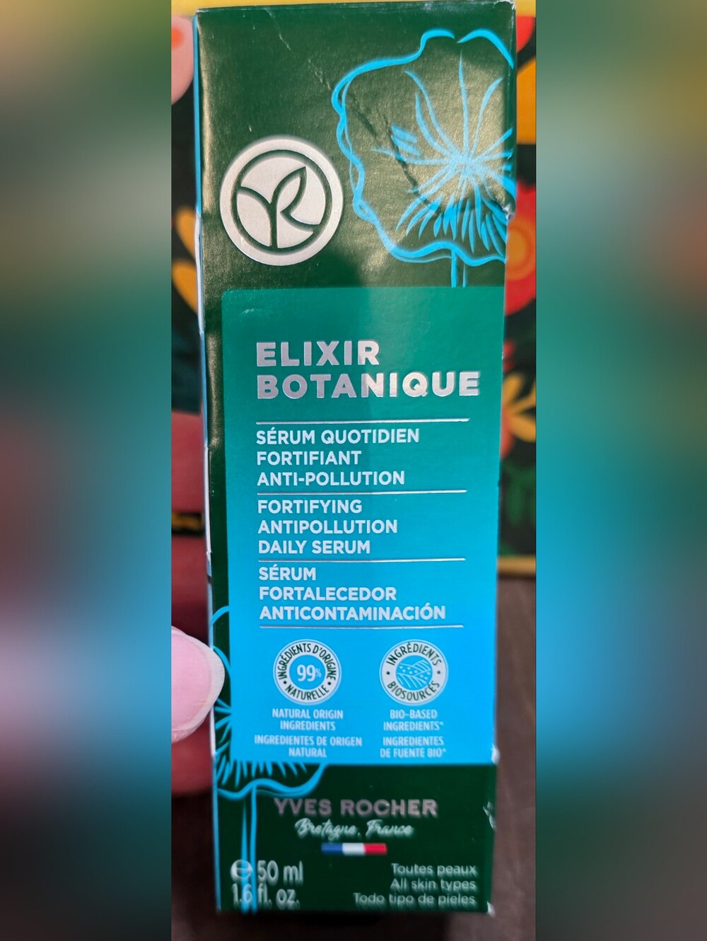 Yves Rocher Elixir Botanique Serum in Teal
